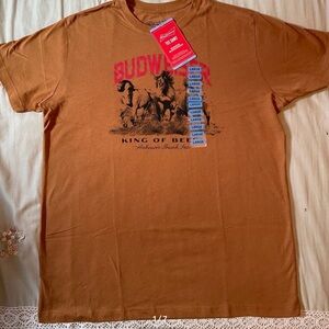 NWT Budweiser “King Of Beers” T-shirt Men’s size large.
